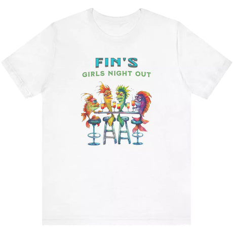 White Girls Night Out At Fin's t-shirt