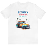 White Redneck Riviera Or Bust t-shirt