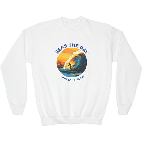 White Ride The Tide youth sweatshirt 