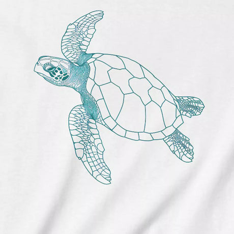 White Sea Turtle Ocean Guardian youth t-shirt