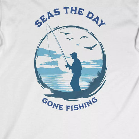 Seas The Day - Gone Fishing Long-Sleeve T-Shirt