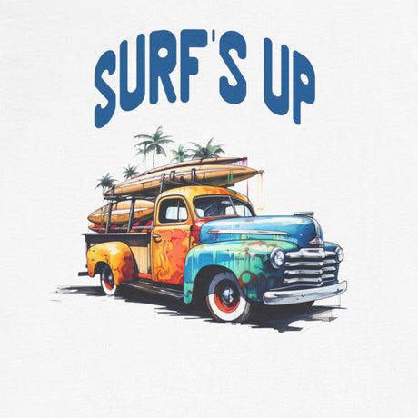 Design for Surf's Up vintage truck t-shirt