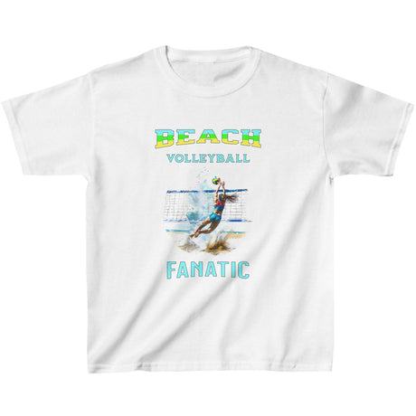 White Women's Volleyball Fanatic youth t-shirt