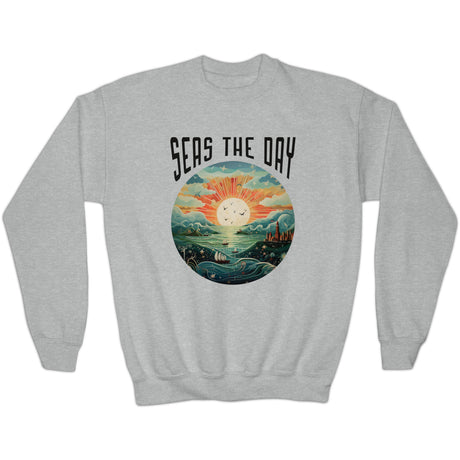 Seas The Day Fantasy youth sweatshirt in sport gray